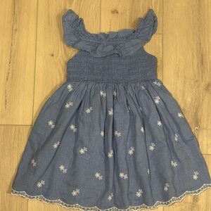 Cat & Jack Blue Floral Kids Dress